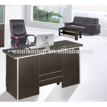 Solid oak wood office furniture desk, Small size office desk for stuff in open office